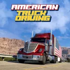 American Truck Driving is a heavy truck driving game that runs directly on the browser, giving the feeling of controlling a giant machine on steep roads, narrow bridges and bumpy roads.