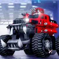 Blocky Cars: Car Battle