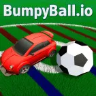 If you've ever fantasized about driving a small racing car to... play soccer on a slippery field, then BumpyBall.io is that weird dream come true.