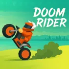 Doom Rider will take you on a journey of survival in the midst of hell. In a world where fiery wheels and metal music dominate, players transform into a ghostly driver rushing on a dangerous highway. 