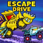 Escape Drive is an action simulation game that combines survival racing and speed tactics, where players must drive heavily armed vehicles to escape from the pursuit of opponents.