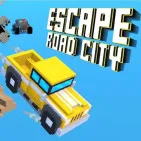 Escape Road City takes players on a dramatic escape. The player, as a bank robber, drives the car and escapes from the police chase right now.