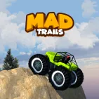 Mad Trails is an off-road driving game where you have to control an off-road vehicle through a series of dangerous rocky slopes, rough terrain and extremely steep roads. 