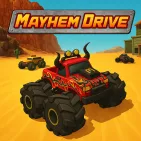 Mayhem Drive is an exciting and fun racing game on Trafficrally.io. where chaos is designed, freedom is the only rule, and every crazy spin, jump is rewarded with points and upgrades.