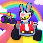 Obby Roads is an energetic platform adventure game that combines racing speed and parkour skills. Players will move on challenging floating roads, with slides, traps and mobile platforms, requiring concentration and quick reflexes.