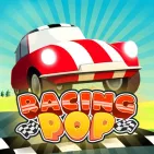 Racing Pop is a fast-paced arcade racing game that challenges your timing and finesse with easy one-button controls.