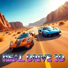 Real Drive 3D is an exciting arcade-style racing game on Trafficrally.io. It is a comprehensive test of car control, reflexes, patience, and strategy, set in a surprisingly realistic physical environment.