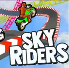 Sky Riders is an exciting aerial racing game where players control high-speed spacecraft on challenging high-altitude tracks. With stunning graphics and smooth controls, the game has quickly won the hearts of racing game enthusiasts.