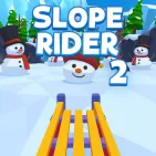 Slope Rider 2 is an impressive upgrade of the high-speed snowmobile racing game series, where players will experience the adrenaline rush when rushing down challenging icy slopes. 