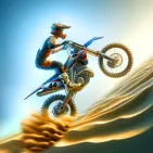 Stunt Bike Extreme is an exciting and dramatic motorcycle racing game where players embark on an adventurous journey through hundreds of unique obstacles. 