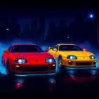 Two Supra Drifters is a playground for the art of drifting – where speed is secondary, and control is the key.