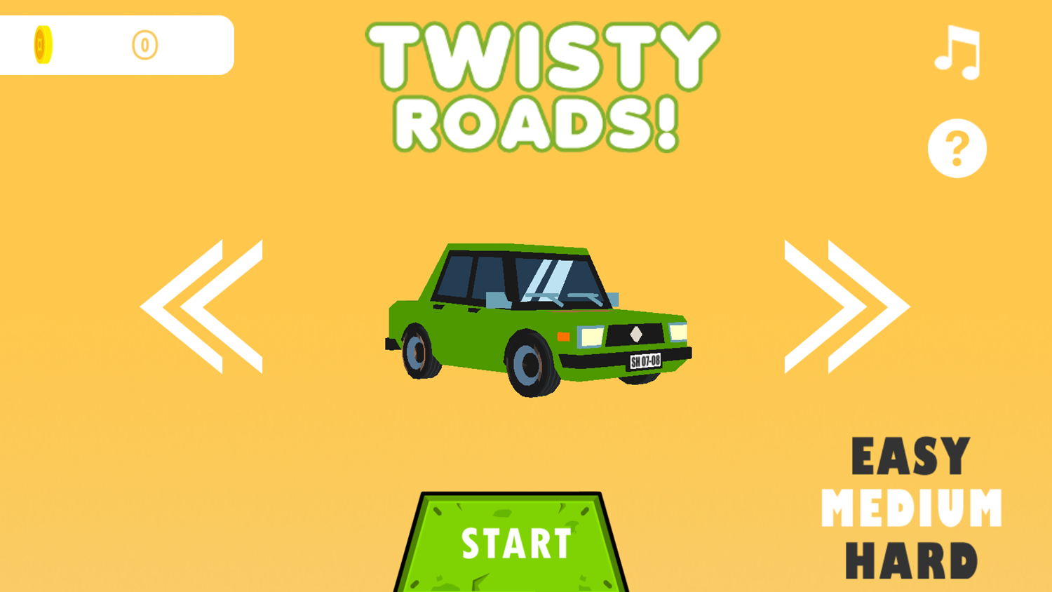 How to play twisty roads